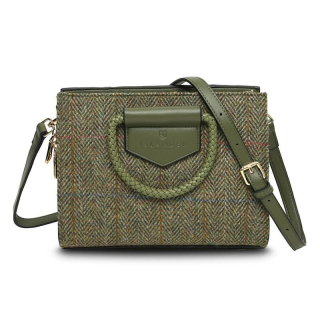 Kabelka The Arran Tote Chestnut Herringbone - Islander