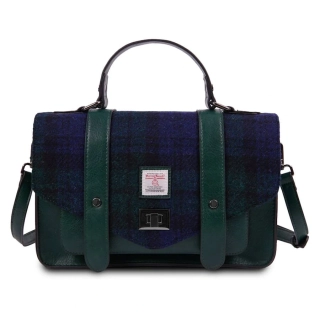 Kabelka The Large Satchel Black Watch - Islander