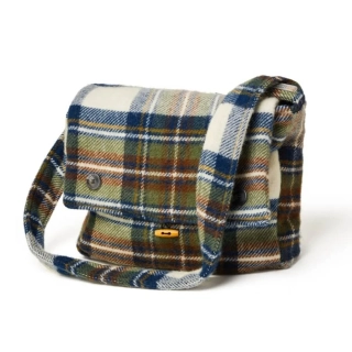 Vlněná taška přes rameno Blue Dress Stewart - Tweedmill